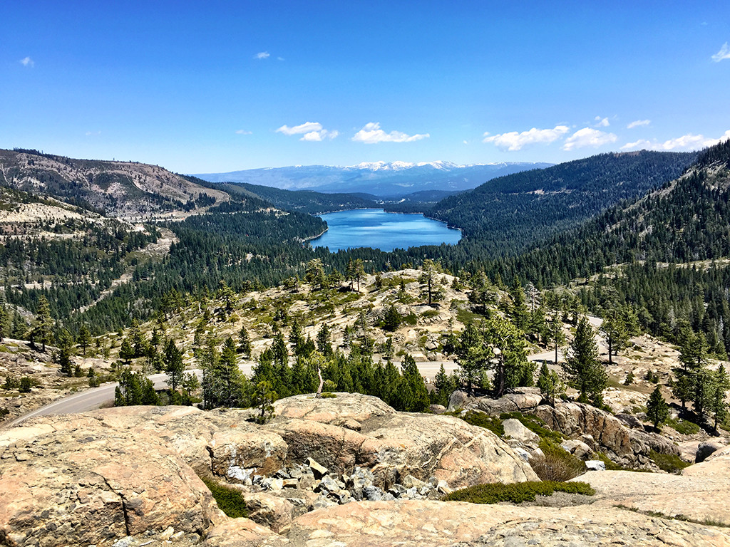 View Donner Lake From Summit Tunnel Hike