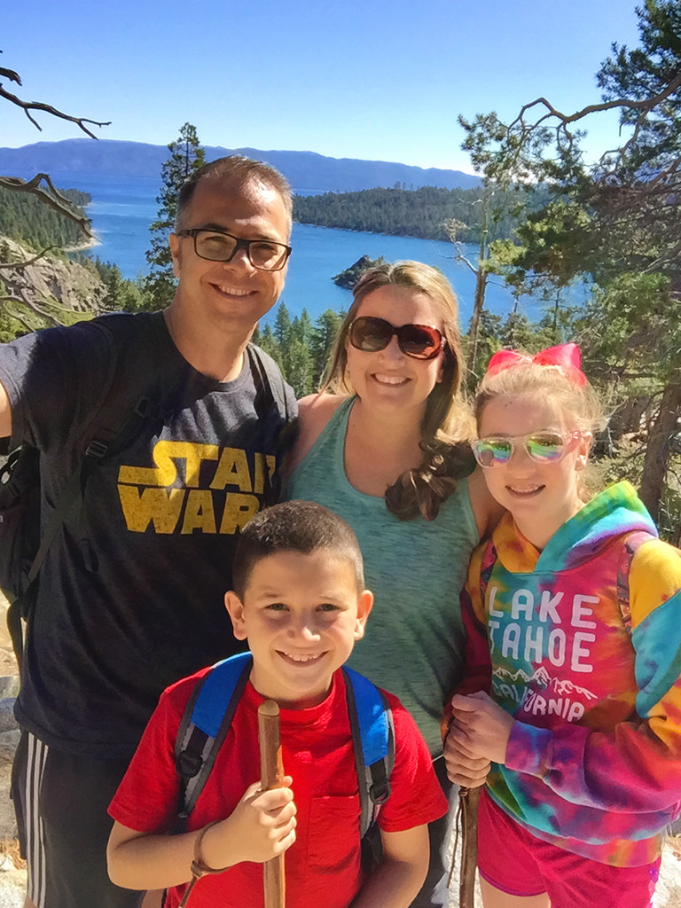 Family Hike Eagle Falls Lake Tahoe