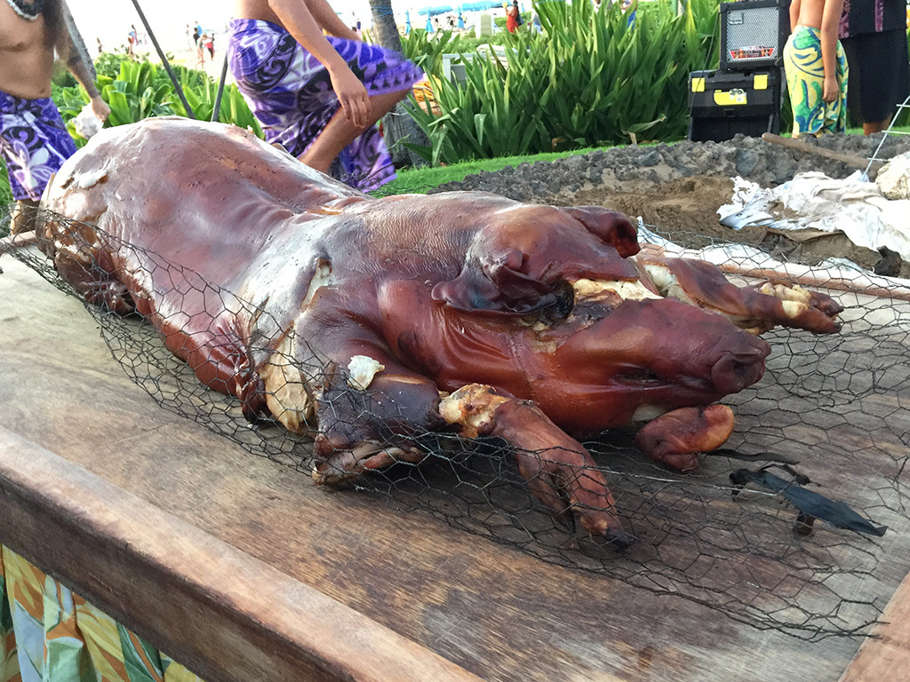 Imu Ceremony Roasted Pork Maui Luau Grand Wailea