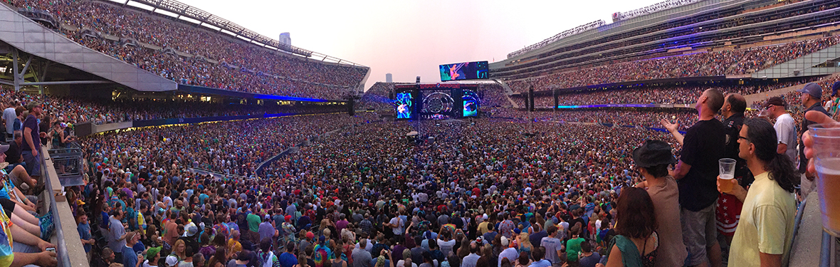 Grateful Dead Fare Thee Well Tour Chicago's Soldier Field