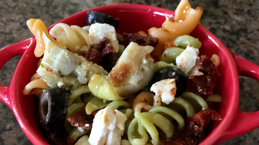Sun Dried Tomato And Artichoke Pasta Salad Recipe