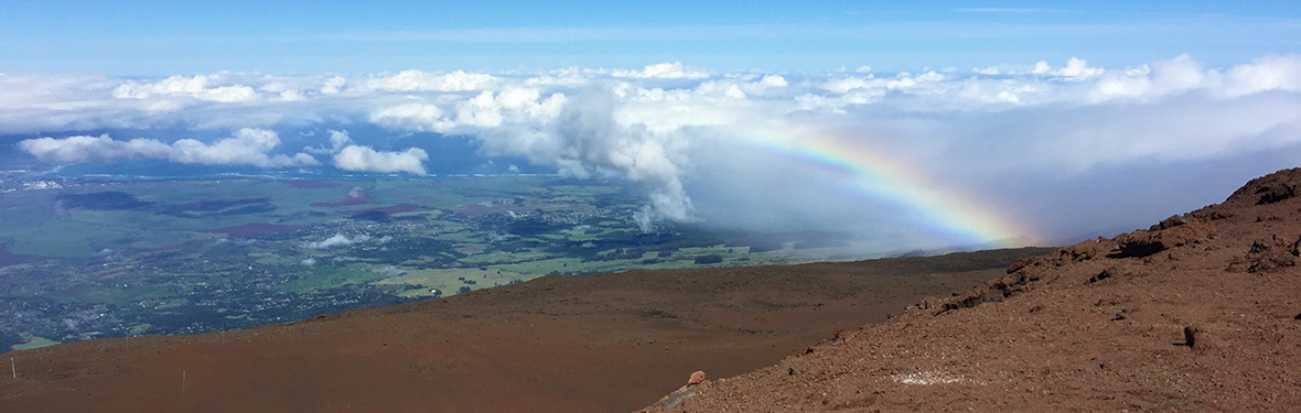 View Of Maui From the Haleakala Summit
