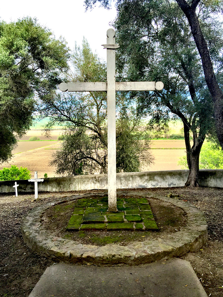 Cemetary Cross at Mission San Juan Bautista