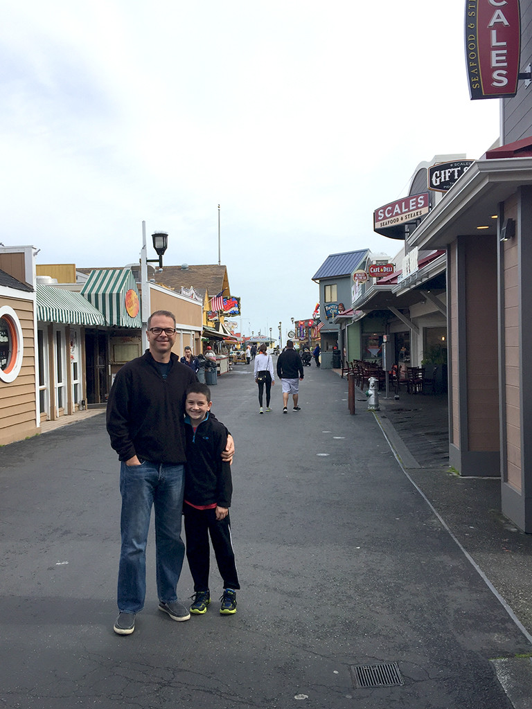 Early Morning at Old Fishermans Wharf in Monterey