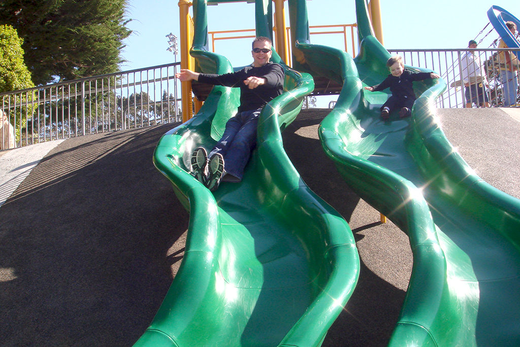 Family Vacation to Monterey Playground