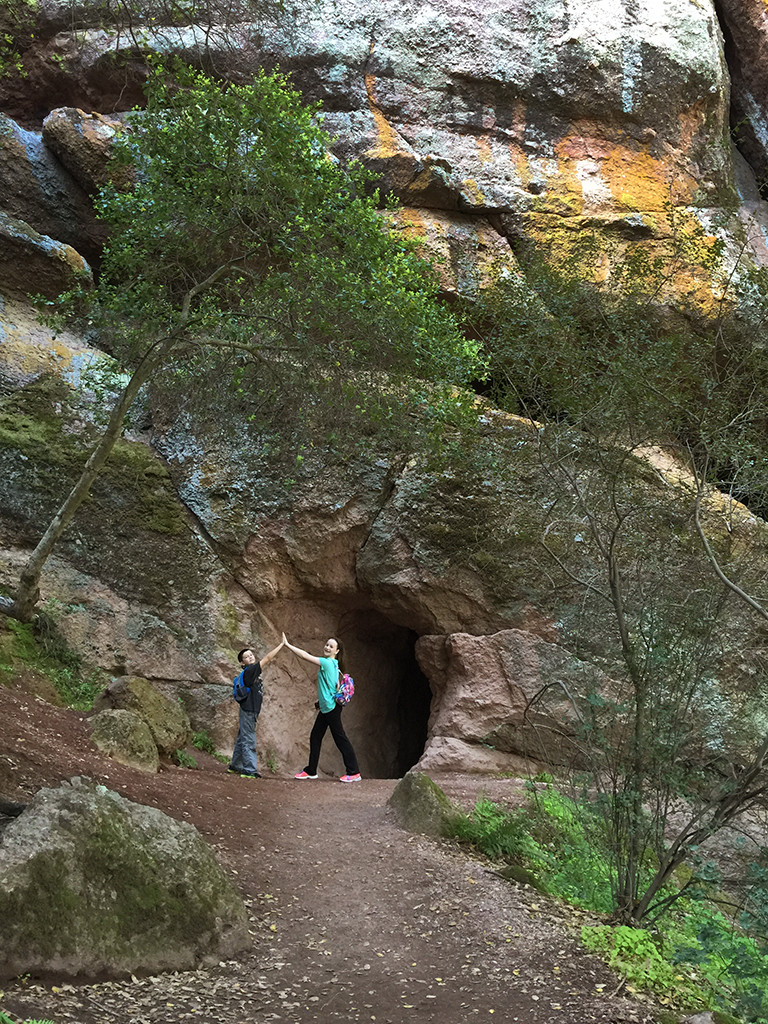 First Cave On Bear Gulch Trail at Pinnacles National Park