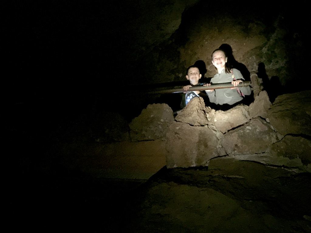 Improved Railings In Bear Gulch Cave