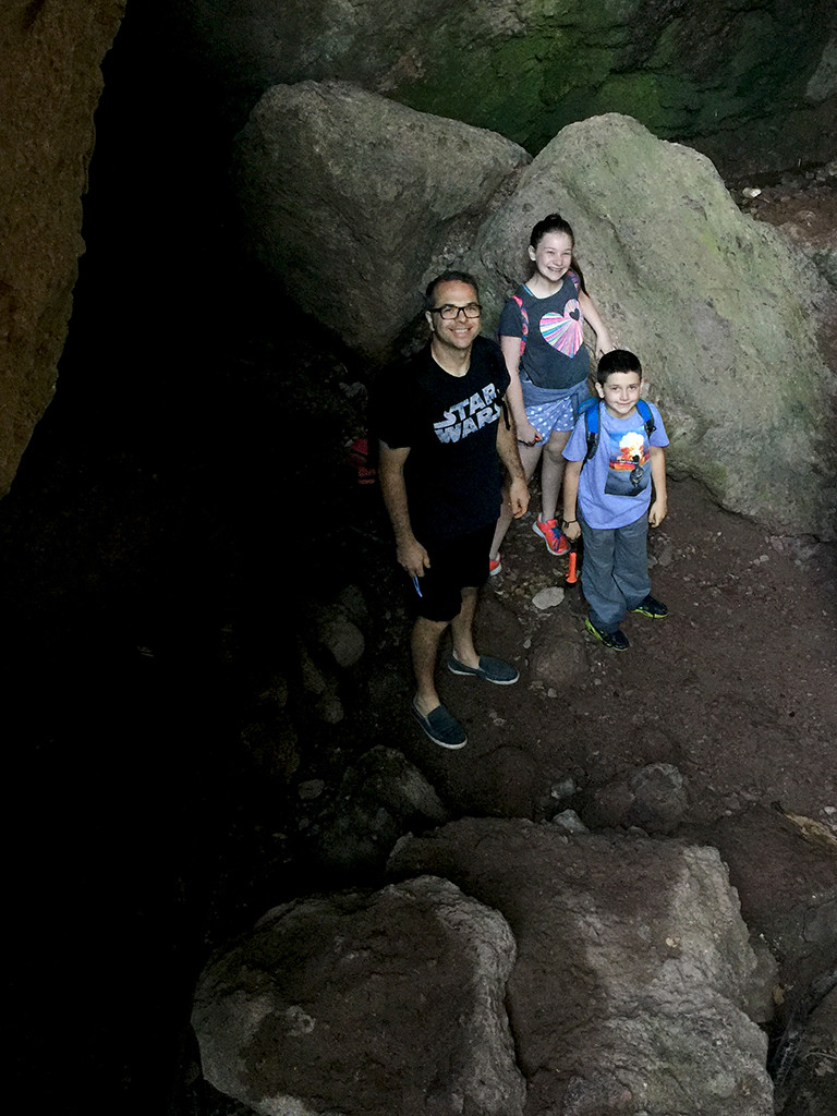 Inside Pinnacles Talus Caves-balconies-cave
