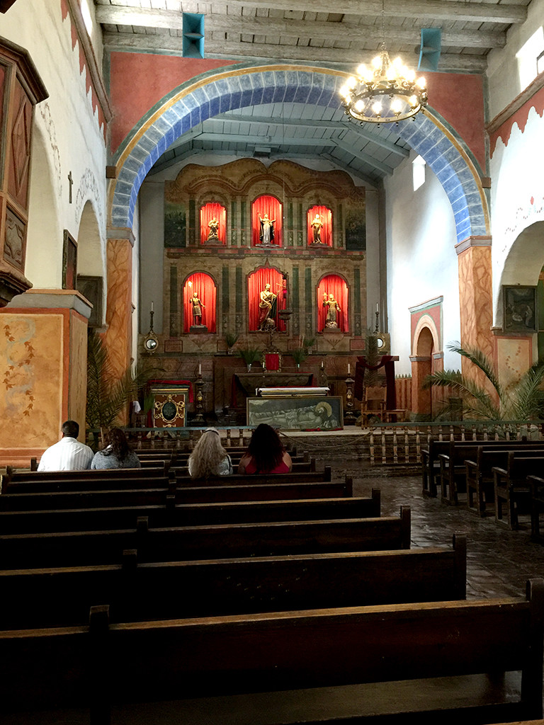 Mission San Juan Bautista Main Altar And Reredos