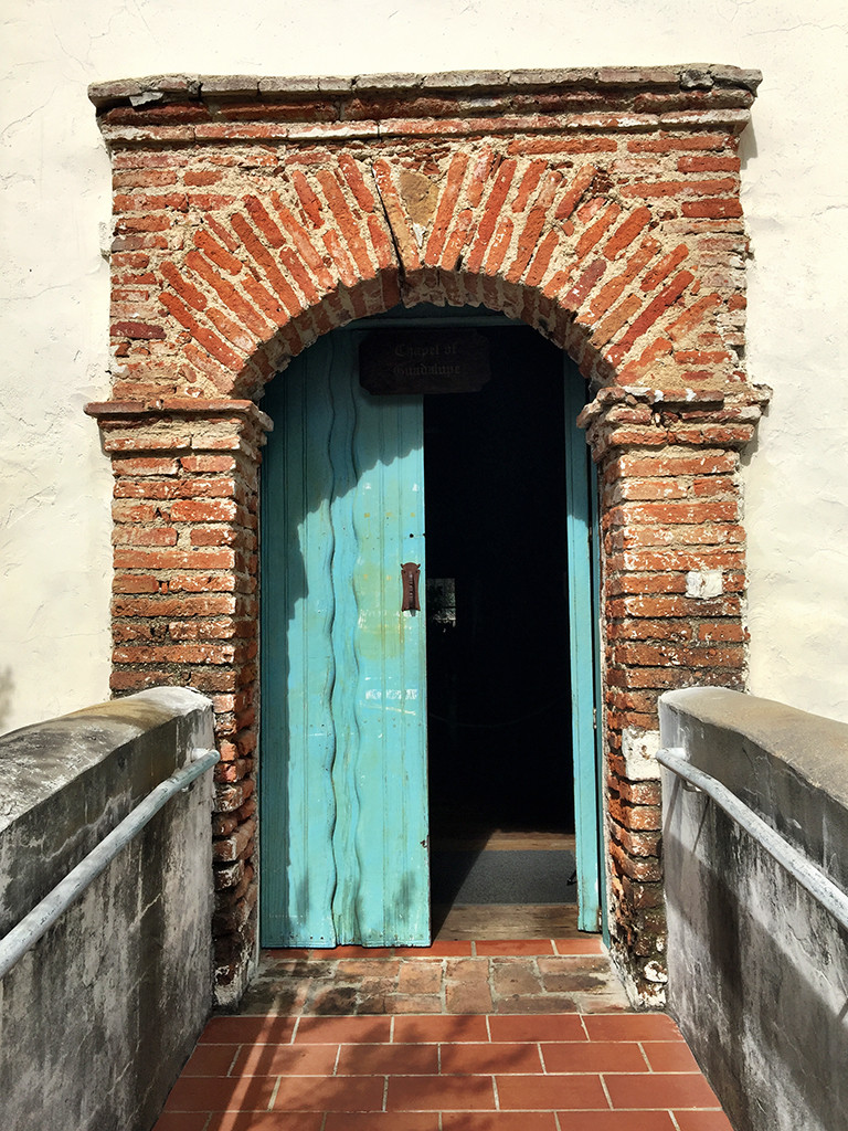 Mission San Juan Bautista Chapel Doorway