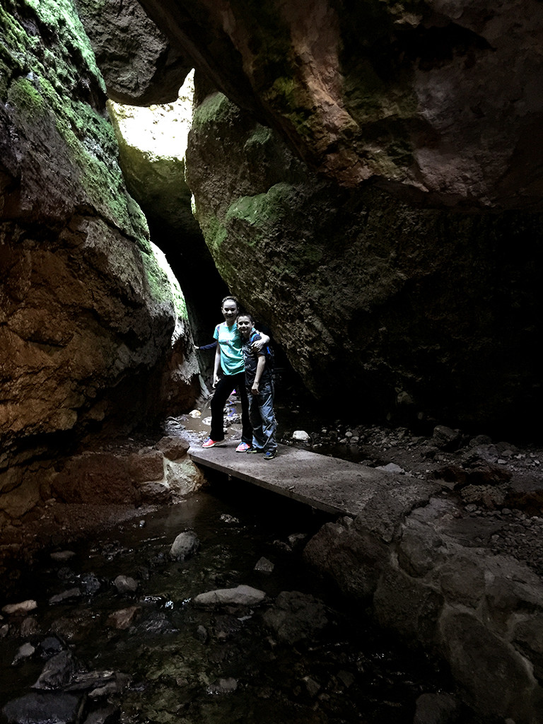 Path Entering Bear Gulch Cave