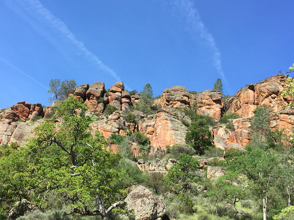 Pinnacles Rock Formations Near Bear Gulch Day Use Area