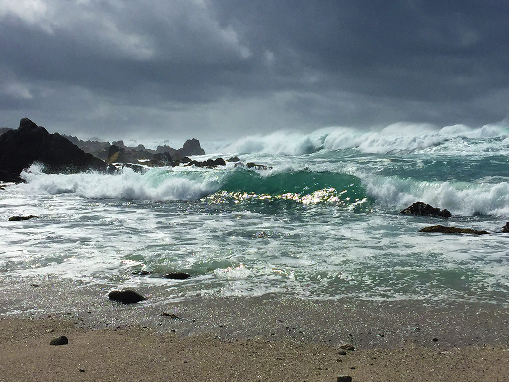 Stormy Monterey Coastline