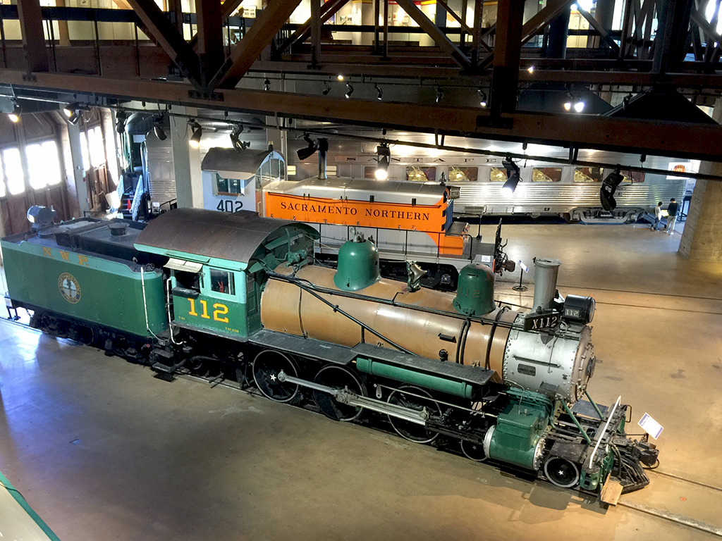 The California State Railroad Museum In Old Sacramento