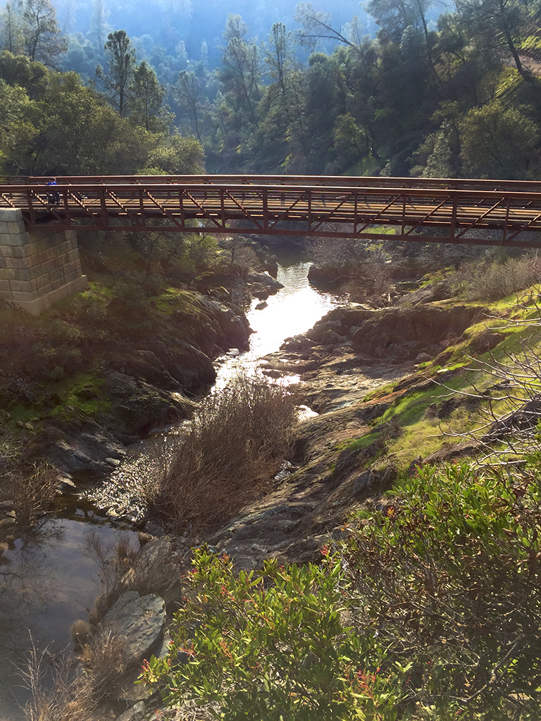 Hiking At Hidden Falls Regional - Canyon View Bridge Hidden Falls Regional Park 