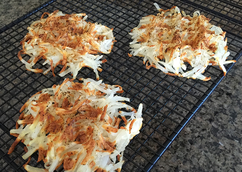 Cook Hashbrowns In The Waffle Iron
