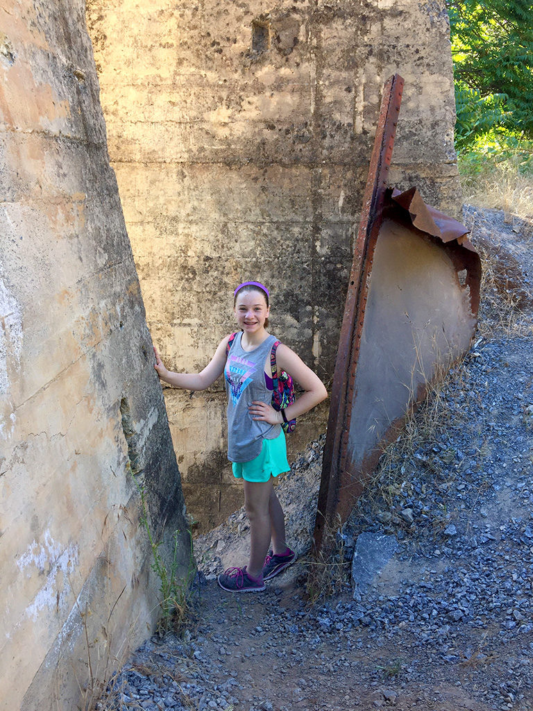Exploring Old Limestone Mine Remains With Kids