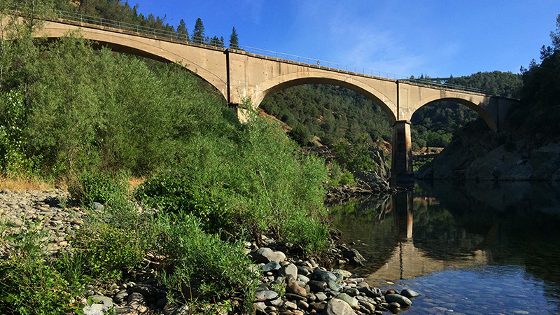 Mountain Quarries Railroad Bridge Also Known As No Hands Bridge