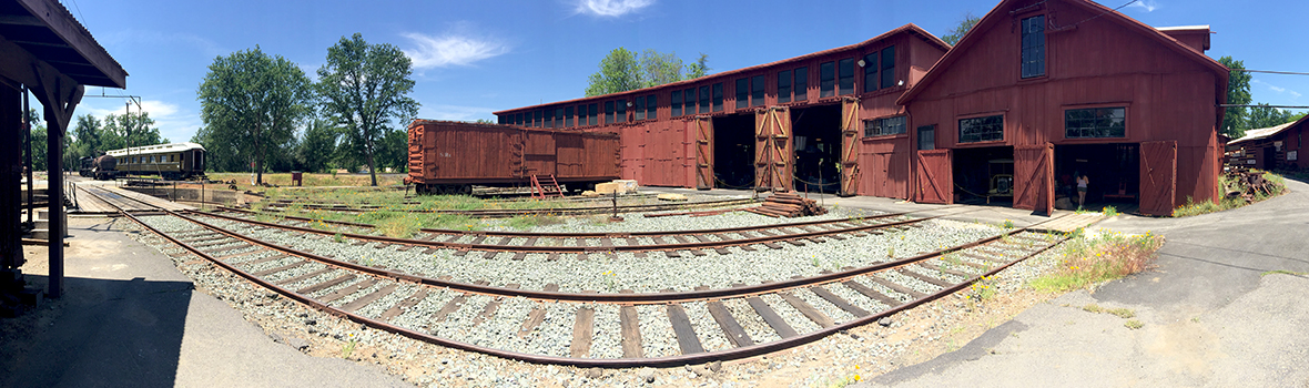Railtown 1897 Roundhouse And Turntable
