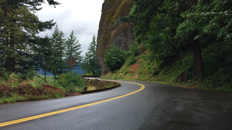 Driving The Columbia River Gorge National Scenic Byway in Oregon