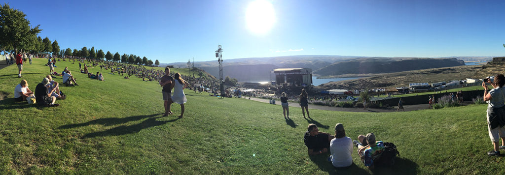 View From The Gorge Amphitheater Entrance