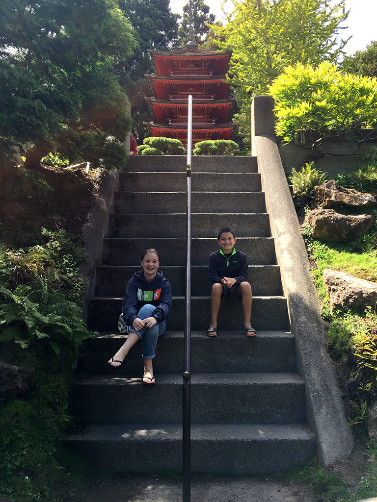 Steep Stairs To Achieve Zen at the Japanese Tea Garden