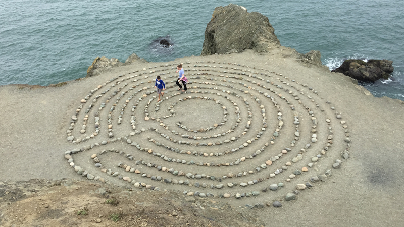 Lands End Labyrinth in San Francisco