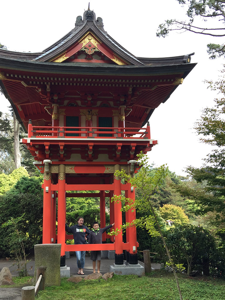 Pagoda at the Japanese Tea Garden