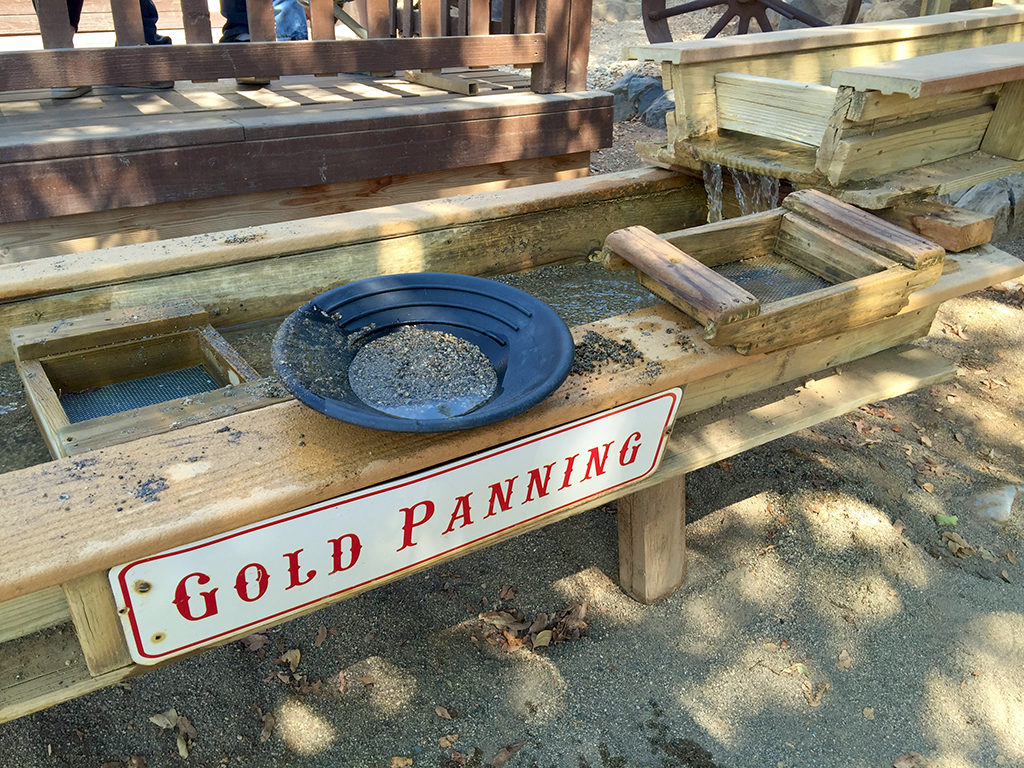 Gold Panning at Moaning Cavern in Vallecitos
