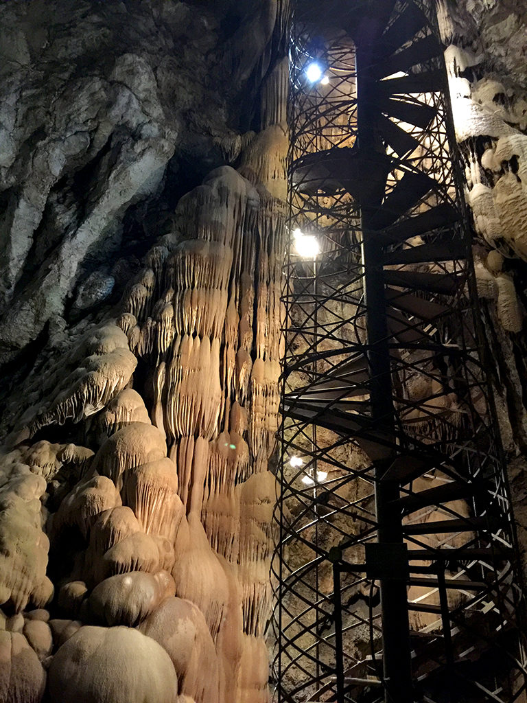 Moaning Cavern Steel Staircase Made From Recycled WWI Battleship