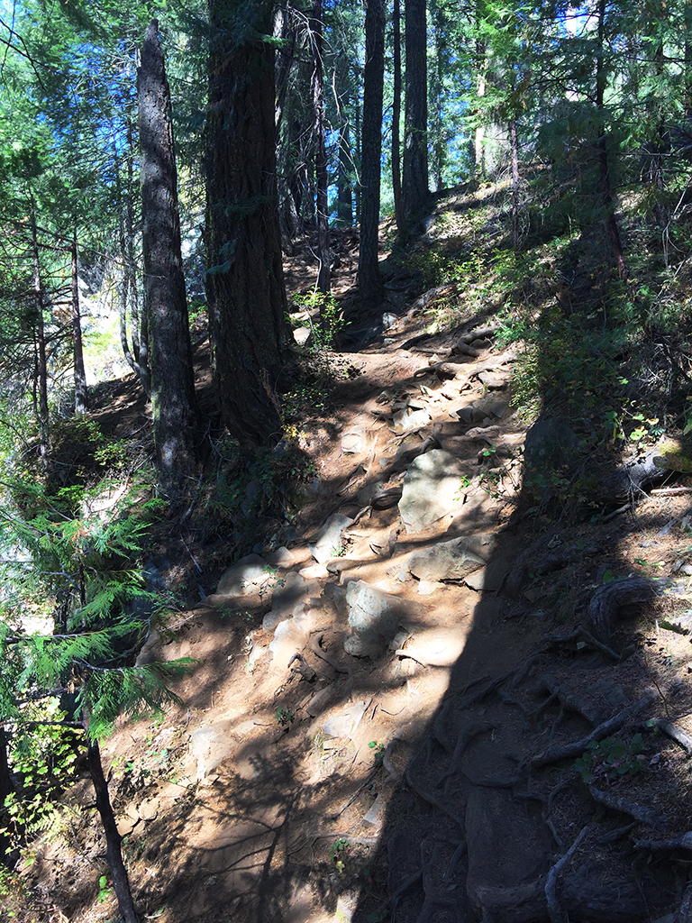 North Fork Falls Waterfall And Swimming Hole At Emigrant Gap