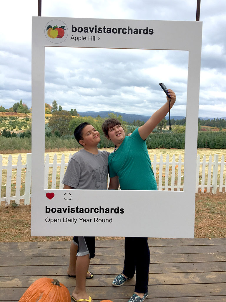 Boa Vista Orchards Photo Op Stations
