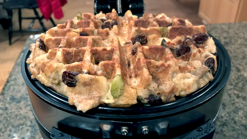 How To Make Stuffing Waffles in The Waffle Iron