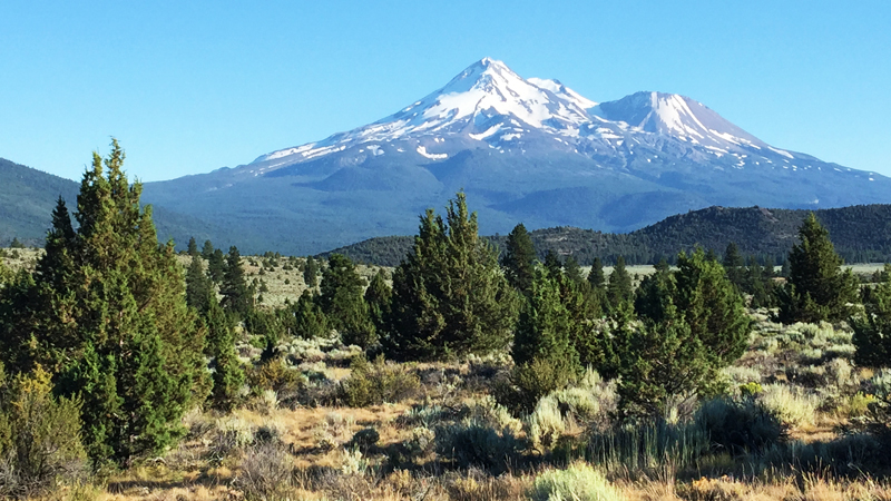 Mount Shasta Scenic Viewpoint California