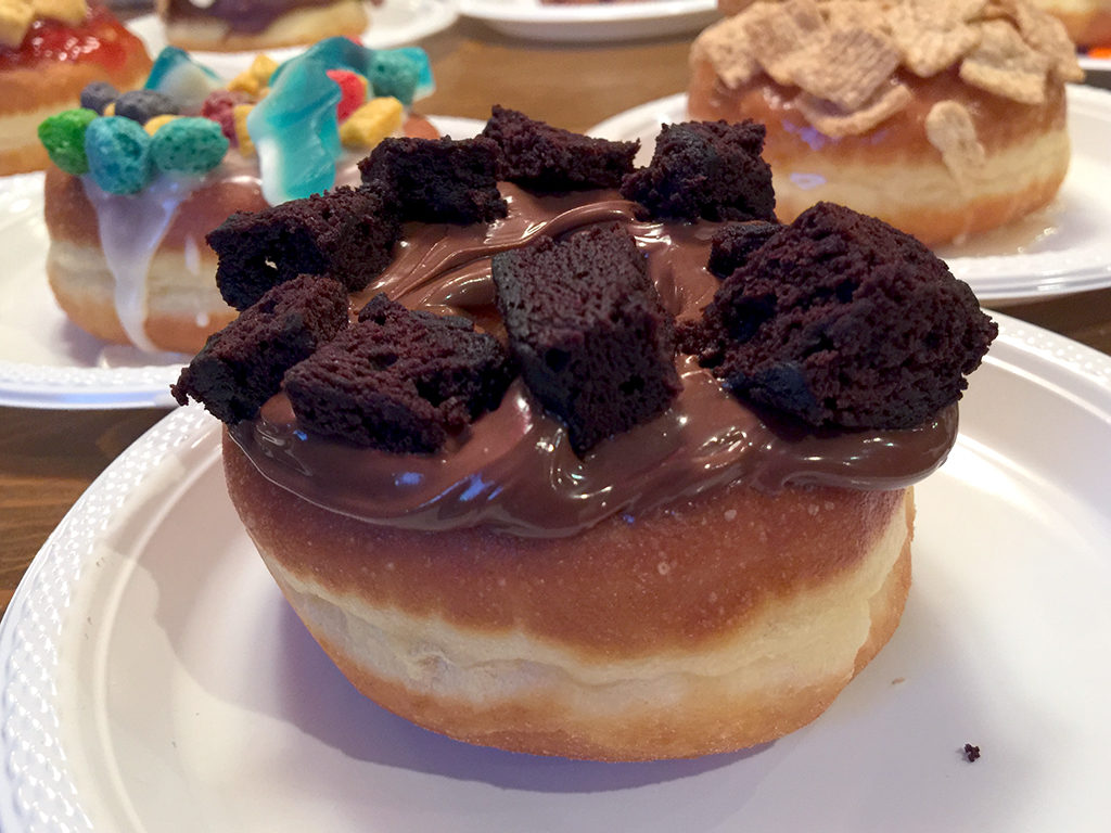 Nutella Brownie Donut