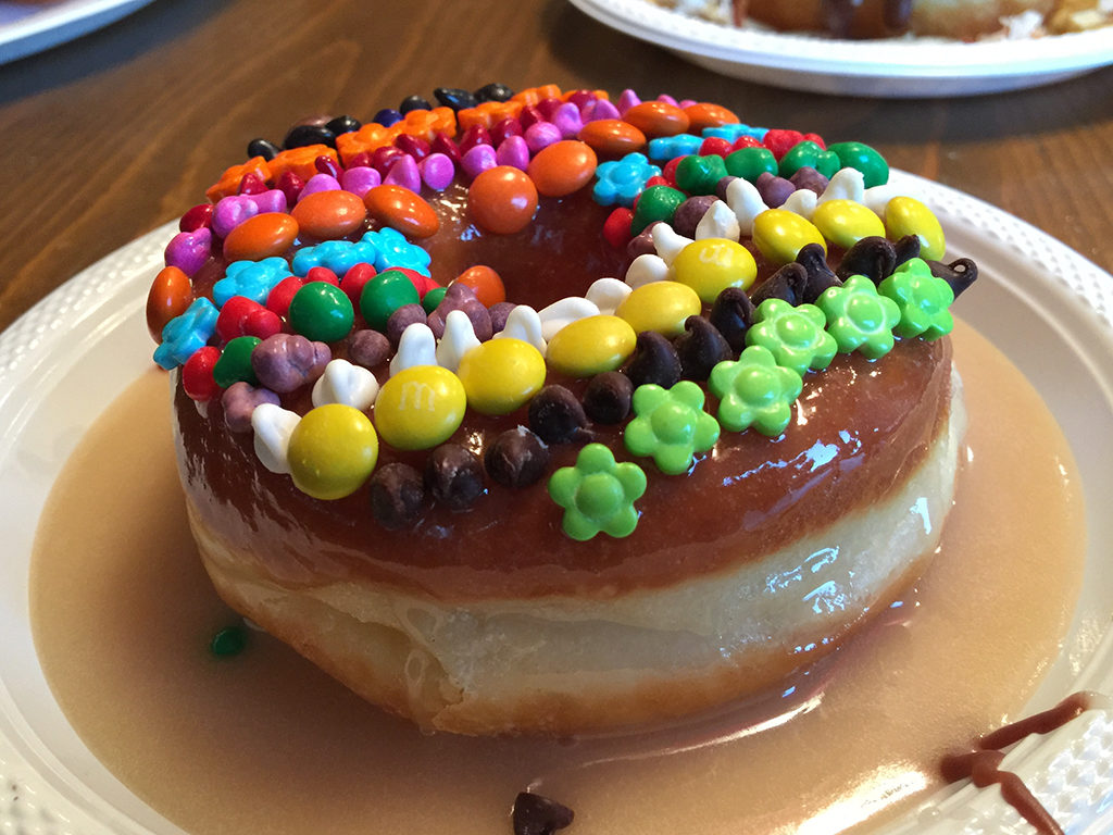 Rainbow Sprinkle Donut