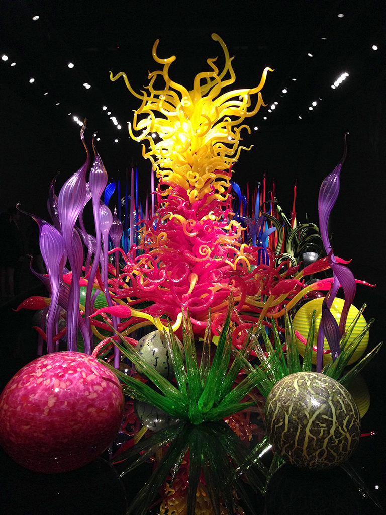 Chihuly Garden And Glass Exhibition At Seattle Center Washington