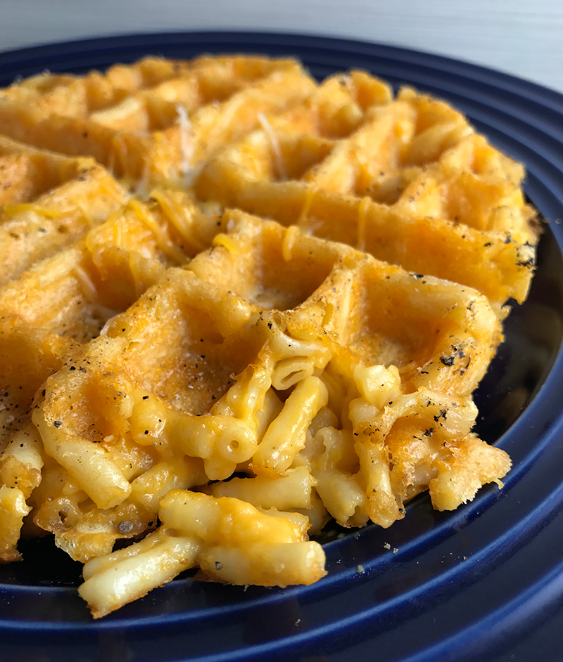 How to Cook Macaroni and Cheese in a Waffle Iron