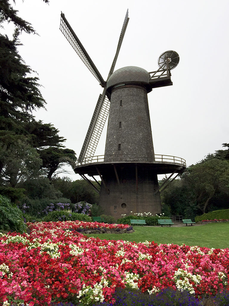The North Dutch Windmill in Golden Gate Park