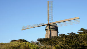 North Dutch Windmill in Golden Gate Park in San Francisco
