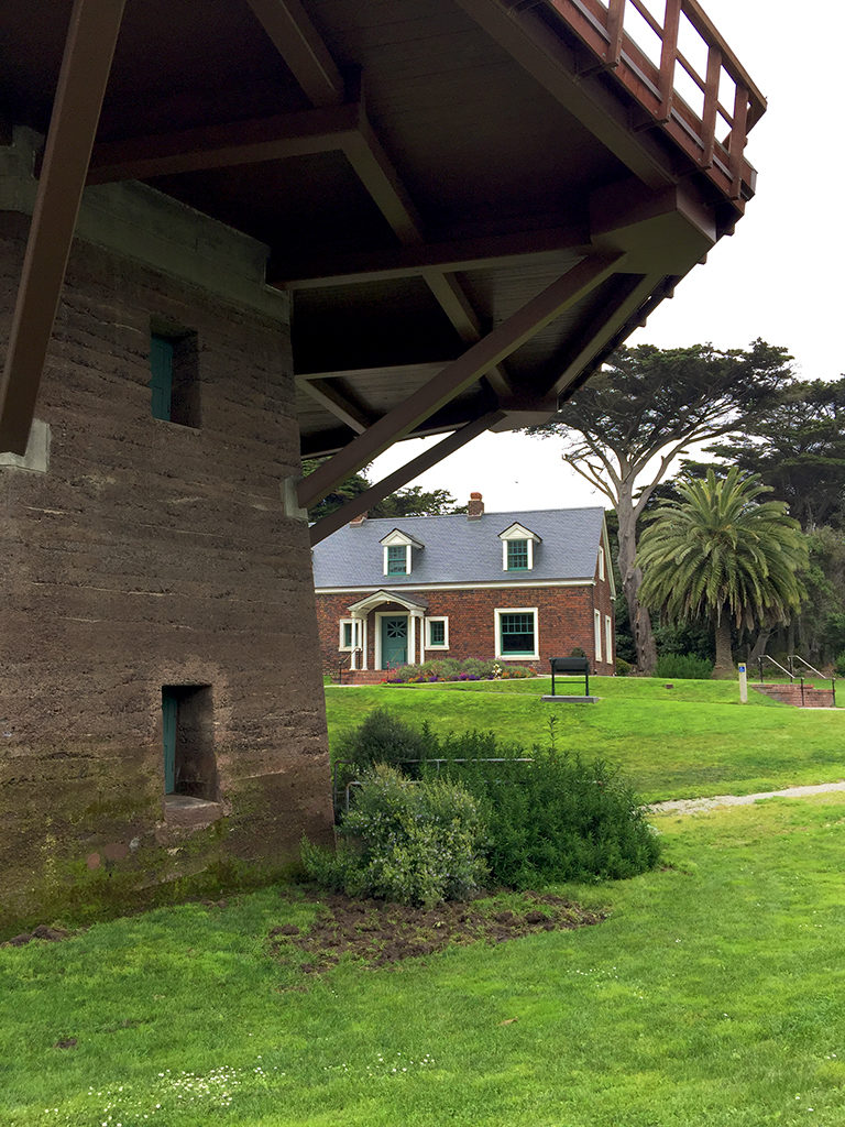 View of the Millwright Cottage At TheThe Soith Windmill, ALso called the Murphy WIndmill