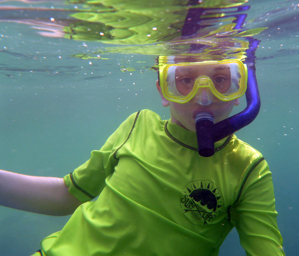 Family Snorkeling in Hawaii