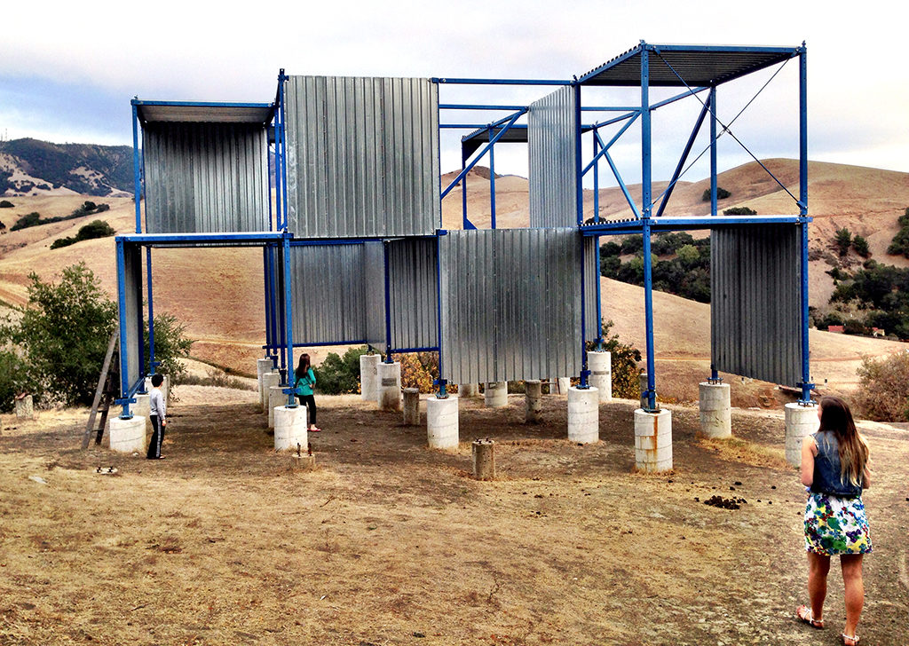Design Village Stick Structure at Cal Poly