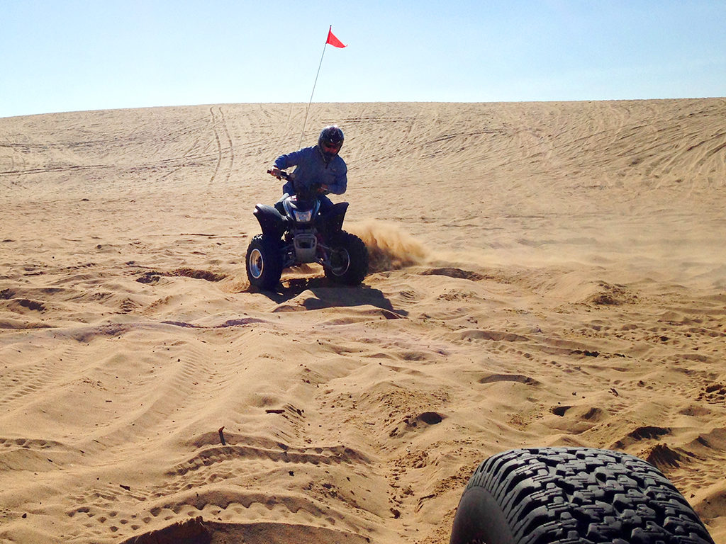 Riding Quads on the Pismo Beach Sand Dunes