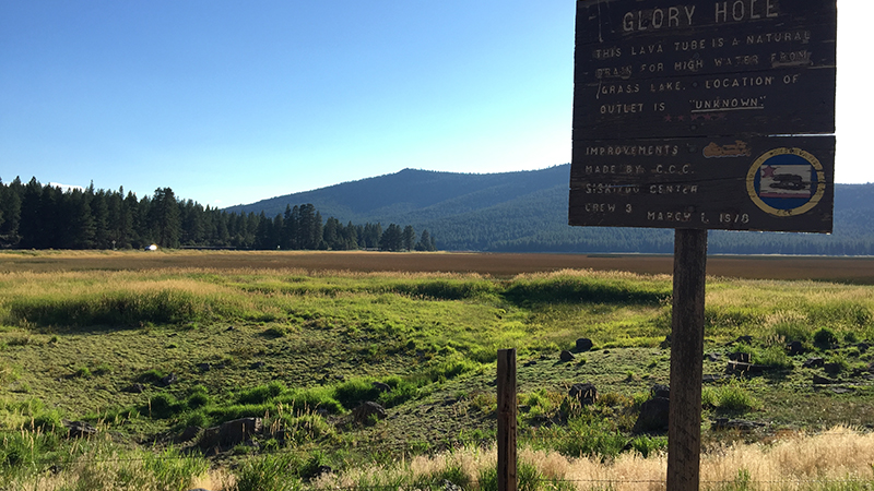 Grass Lake Rest Area in Siskiyou County, California