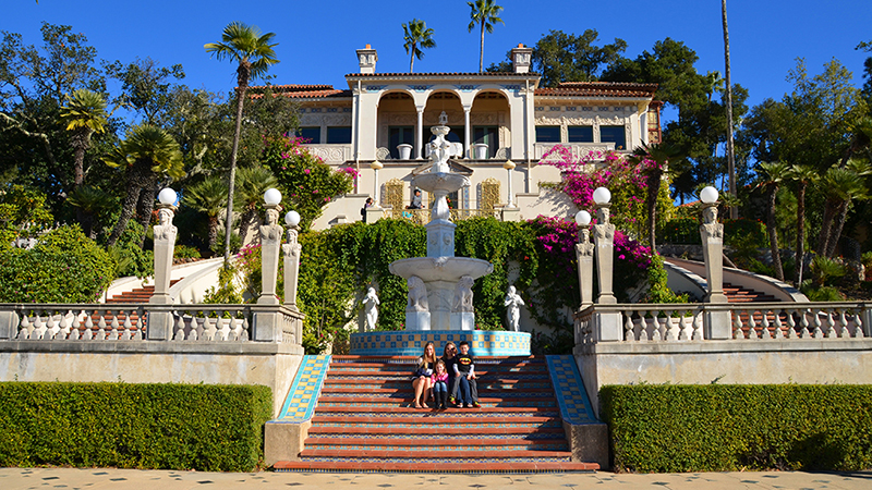 Hearst Castle in San Simeon, California