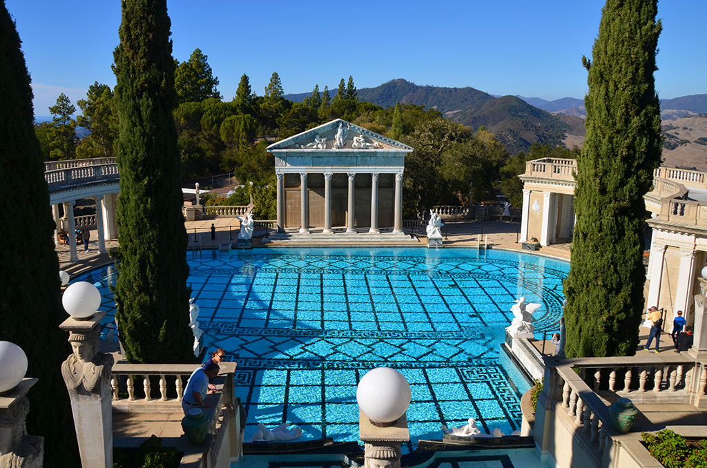 Hearst Castle Outdoor Swimming Pool, The Neptune Pool