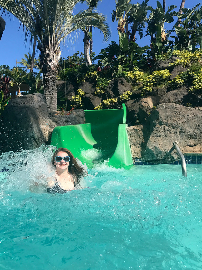 Hilton Waikoloa Water Slides
