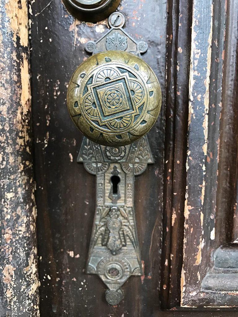 Historic Home Doorknob and Details