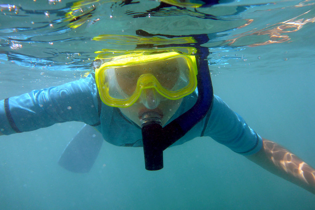 Snorkeling in Mauna Lani Bay